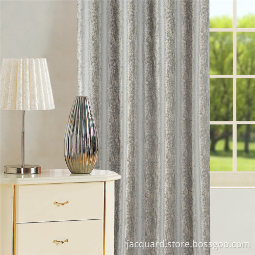 Tirai Jacquard Grommet Hias